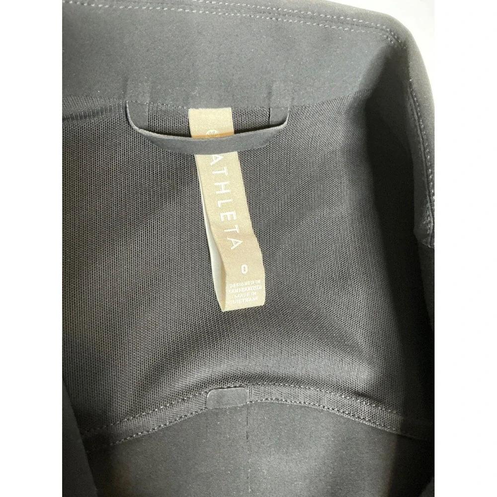 Athleta Women's Size 0 Interstellar Blazer Black Lightweight